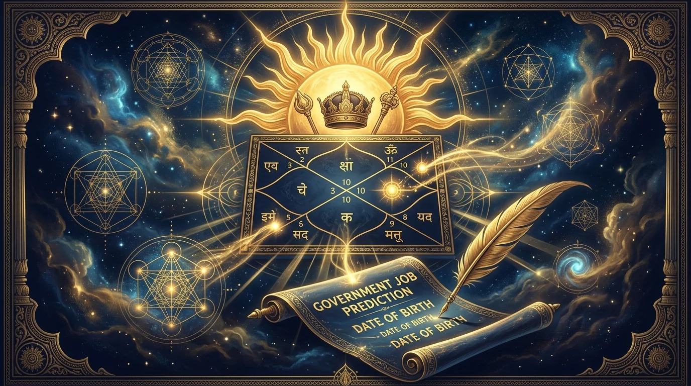 Govt Job Prediction by Date of Birth Free Online Vedic Astrology Guide