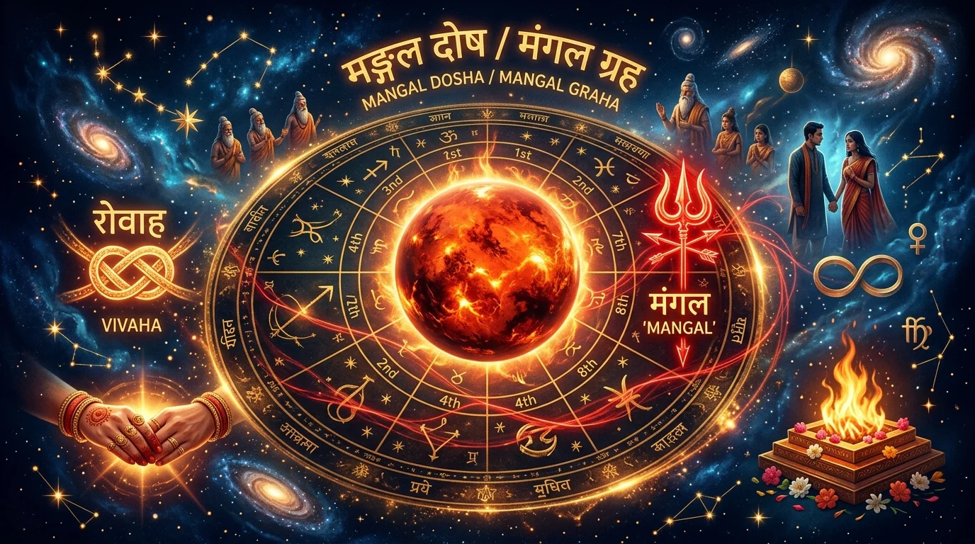 Manglik Dosha Meaning Effects Cancellation Marriage Compatibility and Vedic Remedies